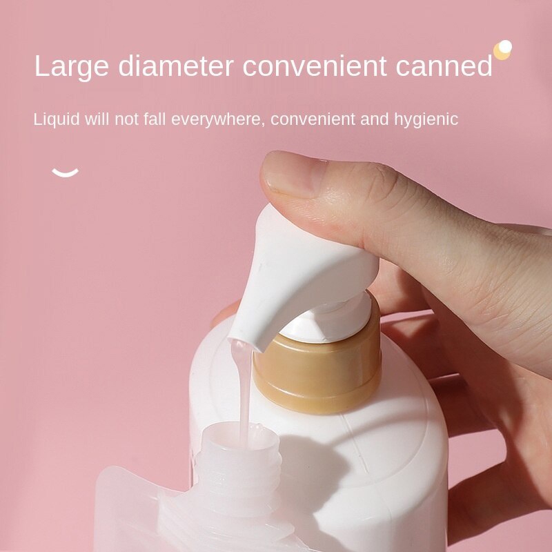 กระเป๋าเก็บโลชั่น ซองแบ่งครีม ซองแบ่งของเหลวพกพา ถุงฝาเกลียว 30/50/100ml ถุงใส่ครีม แบบพกพา - รูปที่ 3