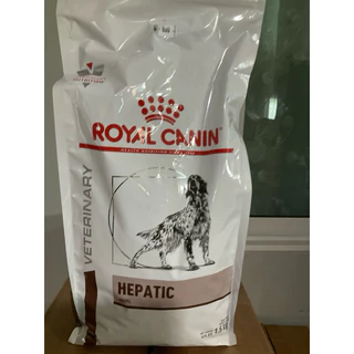 🔥Sale!! Royal canin hepatic dog 1.5 kg อาหารสุนัข อาหารสุนัขโรคตับ แบบเม็ด ขนาด 1.5 กก