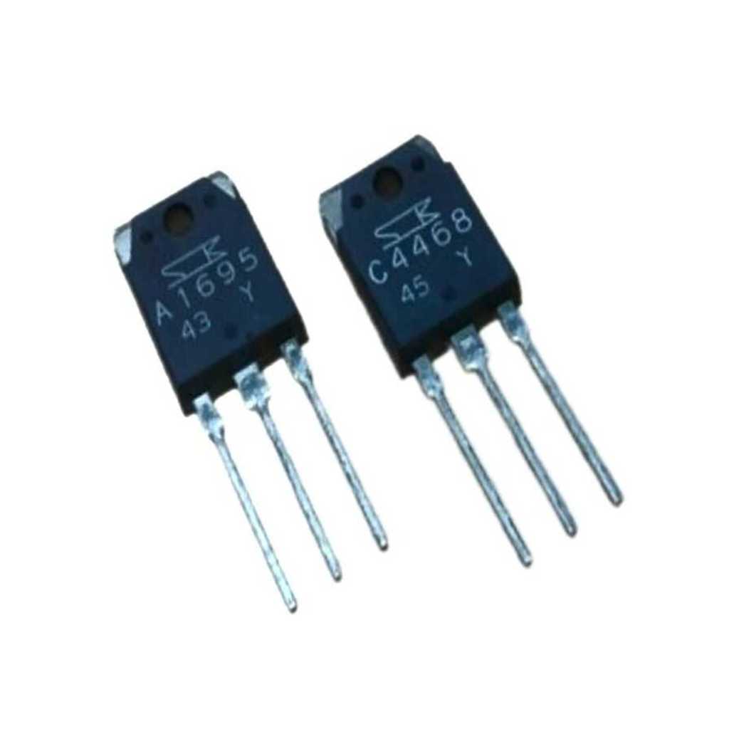 A1695 2SA1695 C4468 2SC4468 Transistor ทรานซิสเตอร์ (ราคาต่อ 1 คู่)