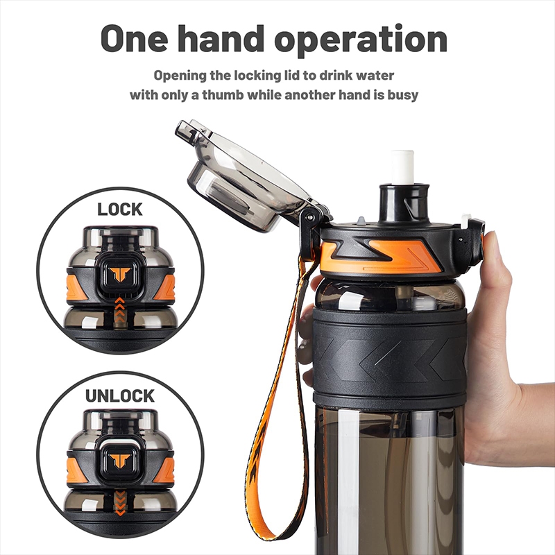 1000ml สำหรับจักรยาน กีฬา ขวดน้ำพกพา รุ่นยกดื่ม สำหรับจักรยาน กีฬา กระบอกน้ำยกดื่มSport Water Bottle ราคา ถูกที่สุด ดีลบีเคเค แกลเลอรีภาพที่ 6