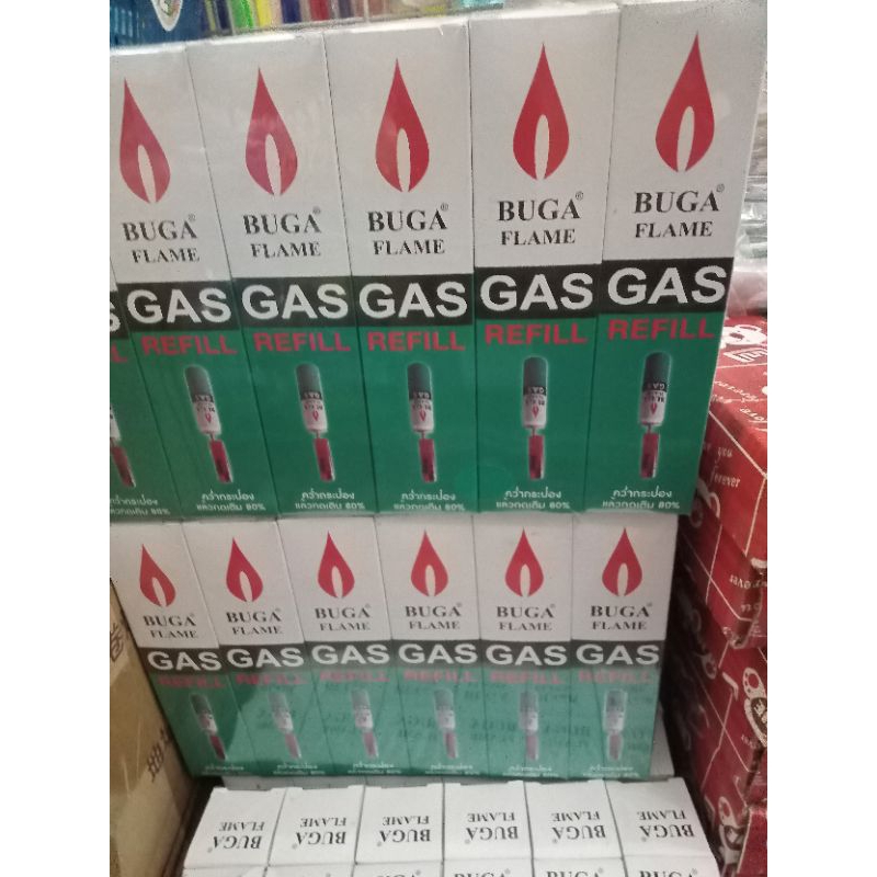 ขายส่ง[ยกโหลด้12ป๋อง]Gasกระป๋องเติมป๋องเล็กปริมาณขนาด30กรัม