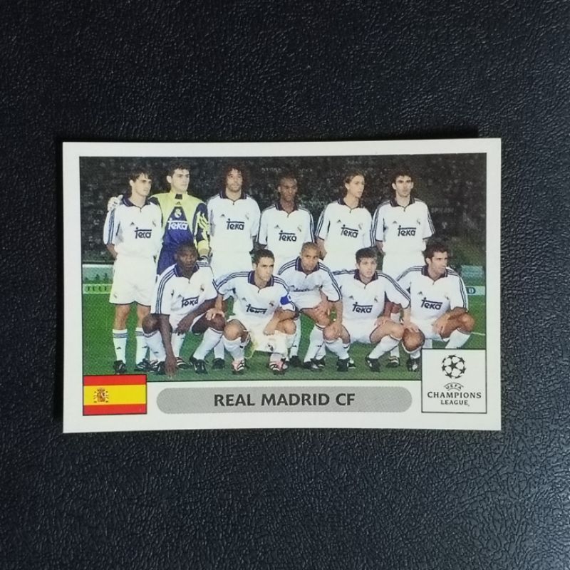 สติ๊กเกอร์ฟุตบอล เบอร์ 1-95 BASE PANINI UEFA CHAMPIONS LEAGUE 2000-2001 SOCCER STICKER CARD