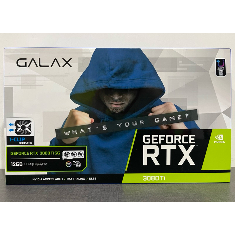 VGA (การ์ดแสดงผล) GALAX GEFORCE RTX 3080 TI SG (1-CLICK OC) - 12GB GDDR6X (มือสอง) ประกันร้าน 1ปีเต็