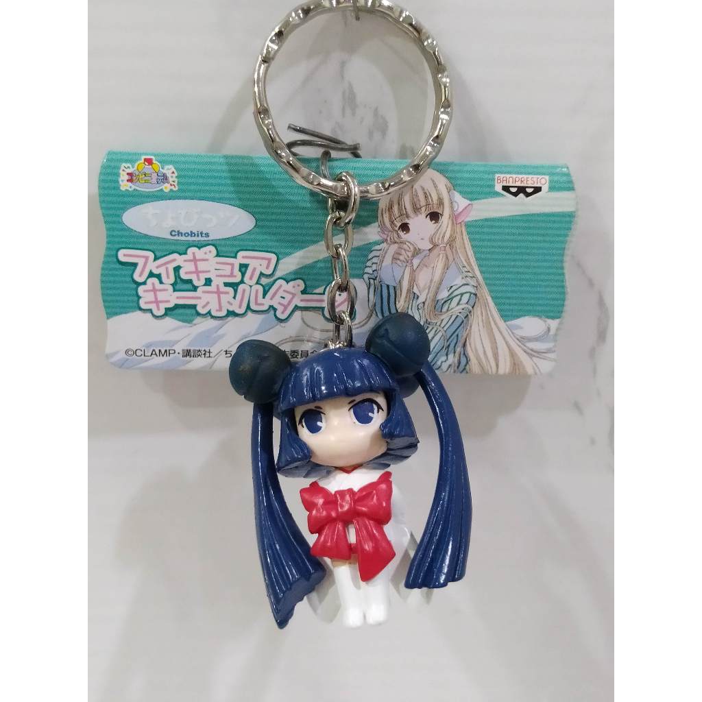 ของแท้ จากญี่ปุ่น พวงกุญแจ ที่ห้อย ฟิกเกอร์ โชบิท ดิจิทัลเลดี้ CLAMP Chobits Kotoko Figure Keychain 