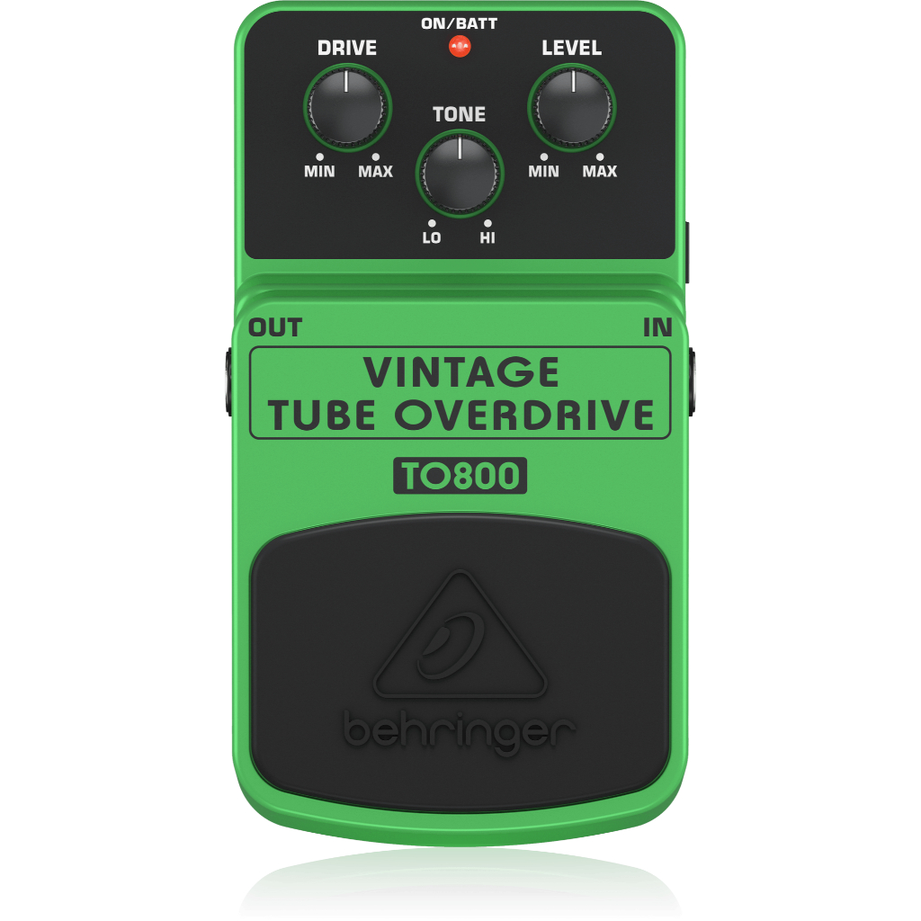 เอฟเฟคเสียง OVERDRIVE แบบเสียง VINTAGE TUBE OVERDRIVE ยี่ห้อ BEHRINGER #TO-800