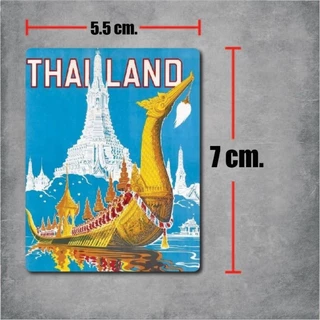 สติกเกอร์ ประเทศไทย THAILAND STICKER PVC งานพิมพ์คุณภาพ OFFSET PRINTING เคลือบ UV กันแดด กันน้ำ