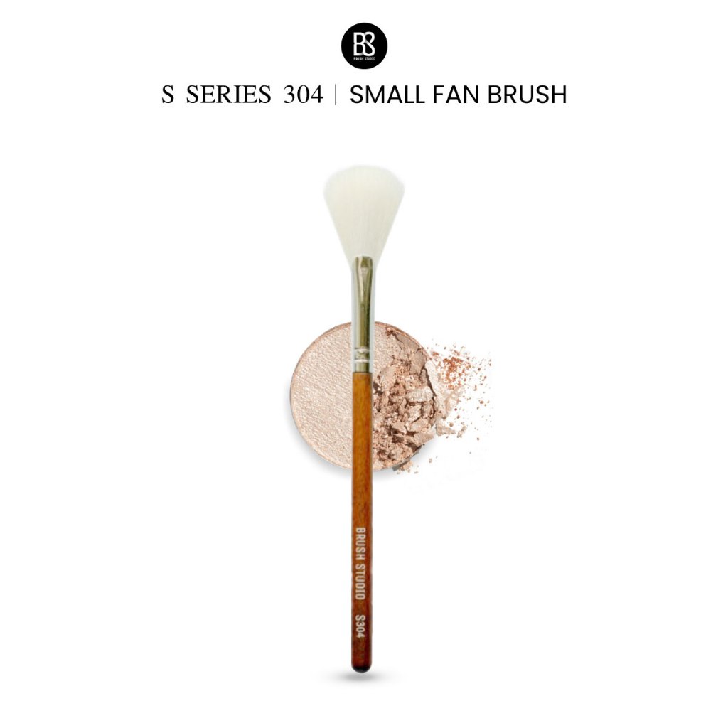 BRUSH STUDIO S series 304 : Small fan brush แปรงใบพัดเล็ก