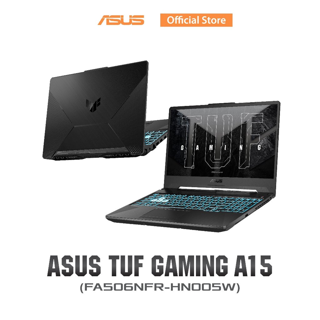 ASUS TUF Gaming A15 2021 (FA506NFR-HN005W) 15.6" FHD, AMD R7-7435HS, 8GB DDR5,512GB SSD, RTX2050 4GB GDDR6, W11