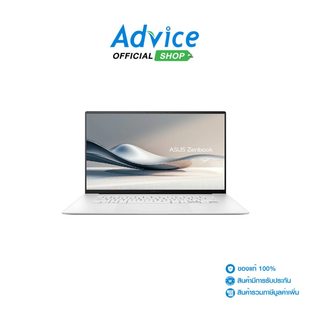 Asus Notebook (โน๊ตบุ๊ค) Zenbook S 16 OLED UM5606WA-RK917WF (Scandinavian White) - A0160892