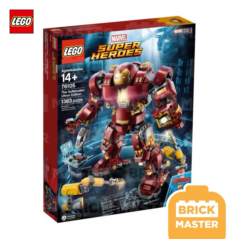 Lego 76105 Marvel The Hulkbuster: Ultron Edition (retired) (ของแท้ พร้อมส่ง)