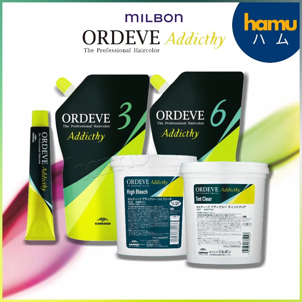 MILBON® ORDEVE ADDICTHY Professional Haircolor Oxidant 3%,6% 1000ml