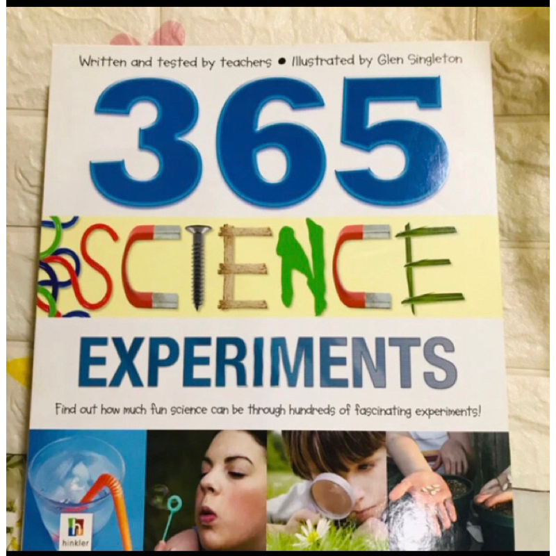 365 Science Experiments ปกแฟ้มมือสอง-af1
