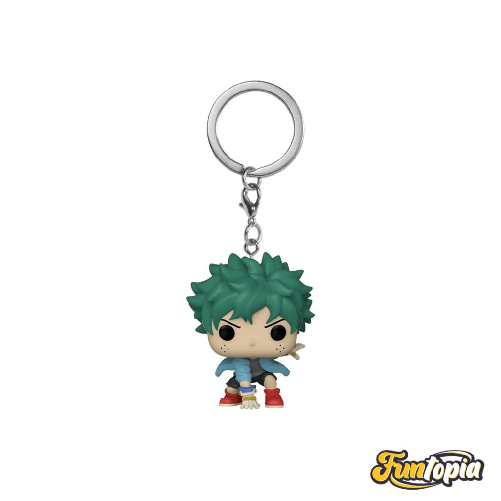 Funko POP! (58041) : Izuku Midoriya with Gloves Pocket POP! Keychain: My Hero Academia