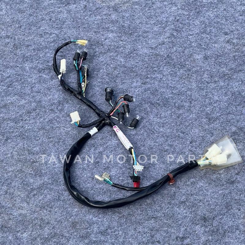 สายไฟไมล์ พร้อมหลอดไฟ Honda W.110i (เวฟ) สตาร์ทเท้า ปี 2012-2018 ของแท้ ของใหม่