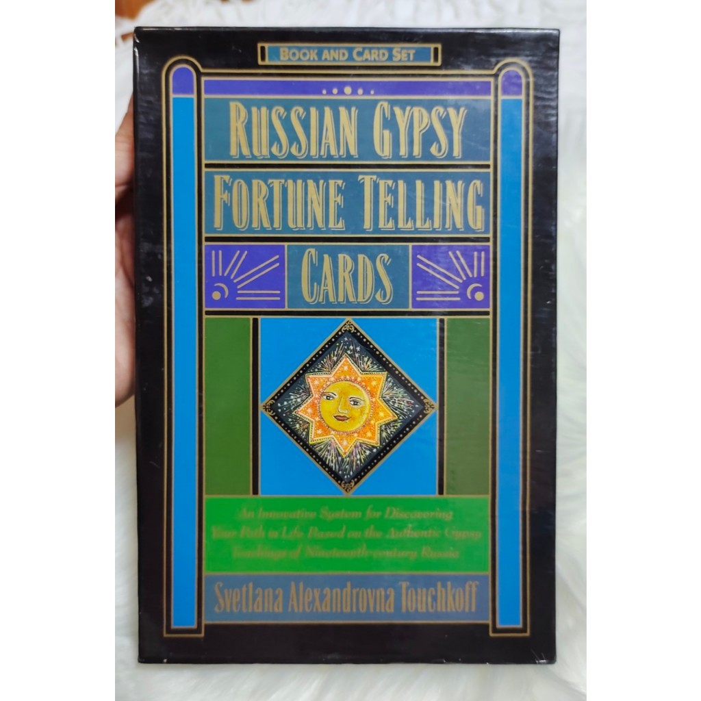[ไพ่ยิปซี] ไพ่ Russian Gypsy Fortune Telling Card/ไพ่รัสเซีย/ไพ่แรร์/ไพ่สะสม/ไพ่ทาโรต์/ไพ่มือสอง/ไพ่