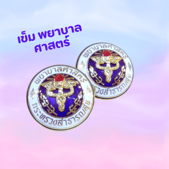 เข็มกระทรวงพยาบาล เข็มพยาบาลศาสตร์ กระทรวงสาธารณสุข