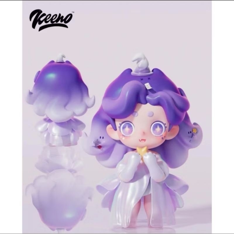 [พร้อมส่ง/เช็คตัว]กล่องสุ่มโมเดล Keeno Ghost travel blind box