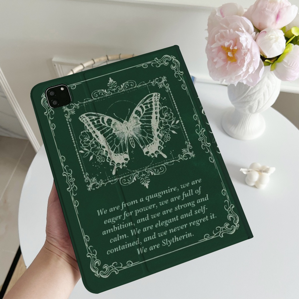 🚀จัดส่งทันที🚀เคสไอแพด หนังสือเวทย์มนตร์ แฮร์รี่พอตเตอร์ Pro13 2024 Air7/6 11 Gen11การ์ดแค็ปเตอร์ - รูปที่ 2