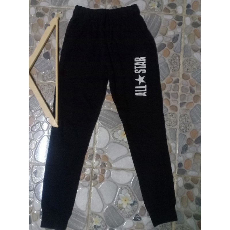 ถ519(52)#ก5กางเกงทรงวอมเอวสม็อคปลายขาจั้มสกรีนข้างขาอักษรall star ป้ายติดขนาดz. 140 งานแท้แบนด์ดัง
ร