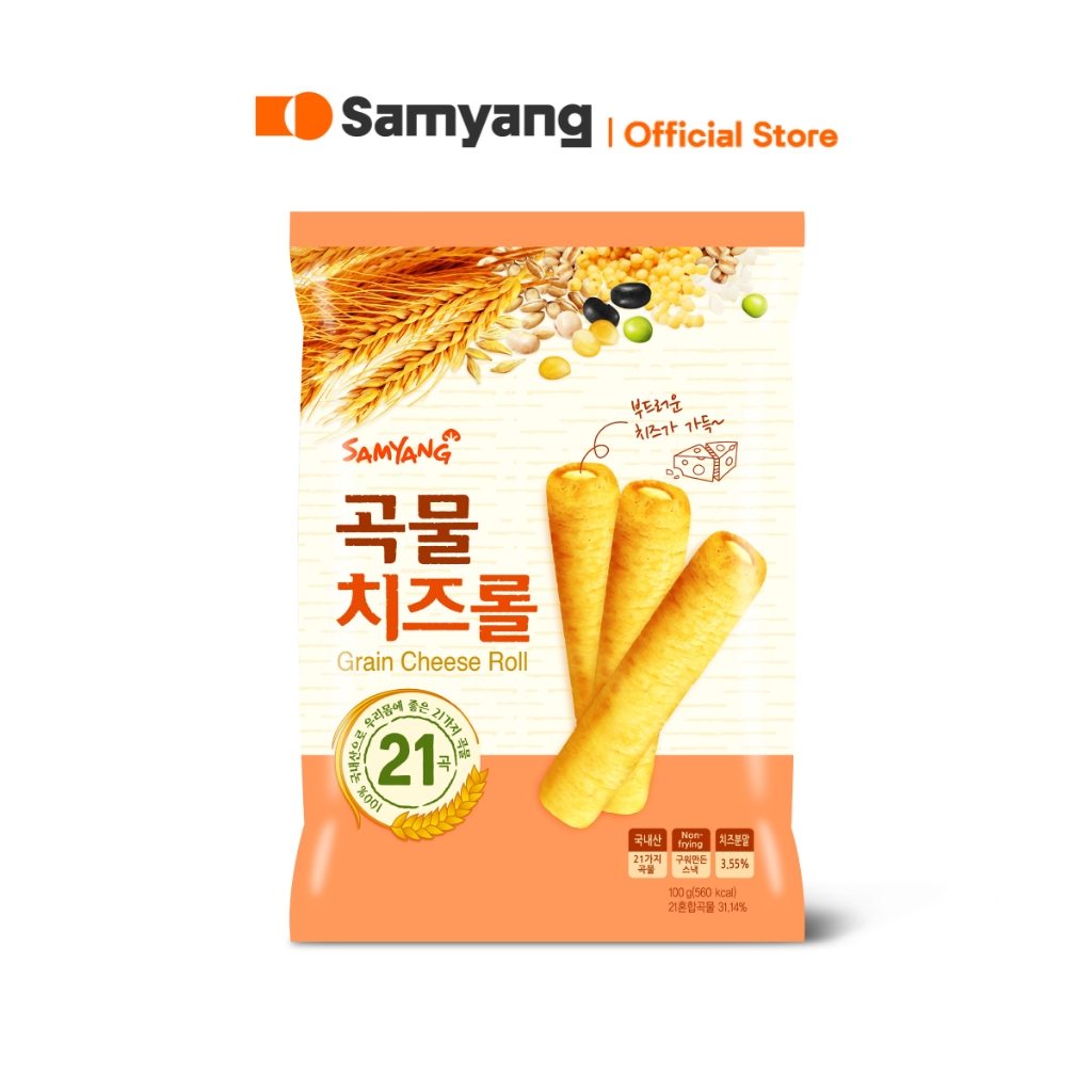 Samyang Grain Cheese Roll ซัมยัง เกรน ชีส โรล (80g.)