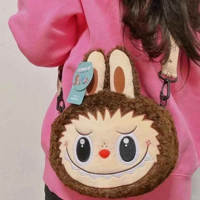 labubu ลาบูบู้ กระเป๋าสะพายข้างน่ารักๆ สะพายได้ทั้งเด็กและผู้ใหญ่ L219