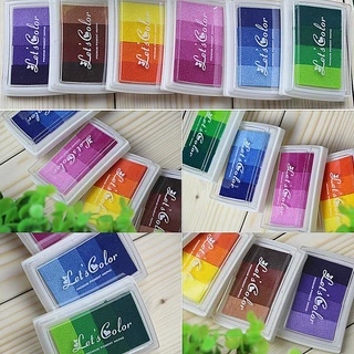 **ส่งจากไทย** Ink pad หมึกสี หมึกปั๊ม สูตรกันน้ำ หมึกปั๊ม Craft Ink Pad สำหรับพื้นผิวด้าน ไม้ กระดาษ ผ้า
