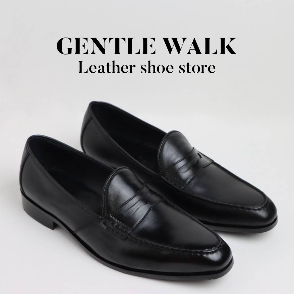 Penny Loafer No.9 รองเท้าหนังแท้ 100% Gentle walk