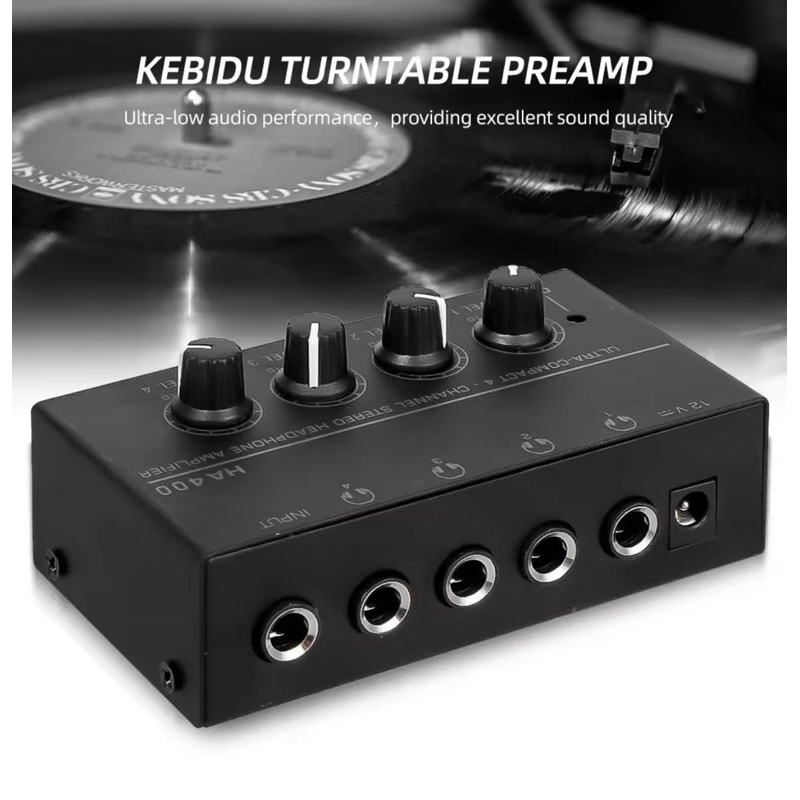 แอมป์ขยายหูฟัง BEHRINGER HA400 Headphone Amplifier