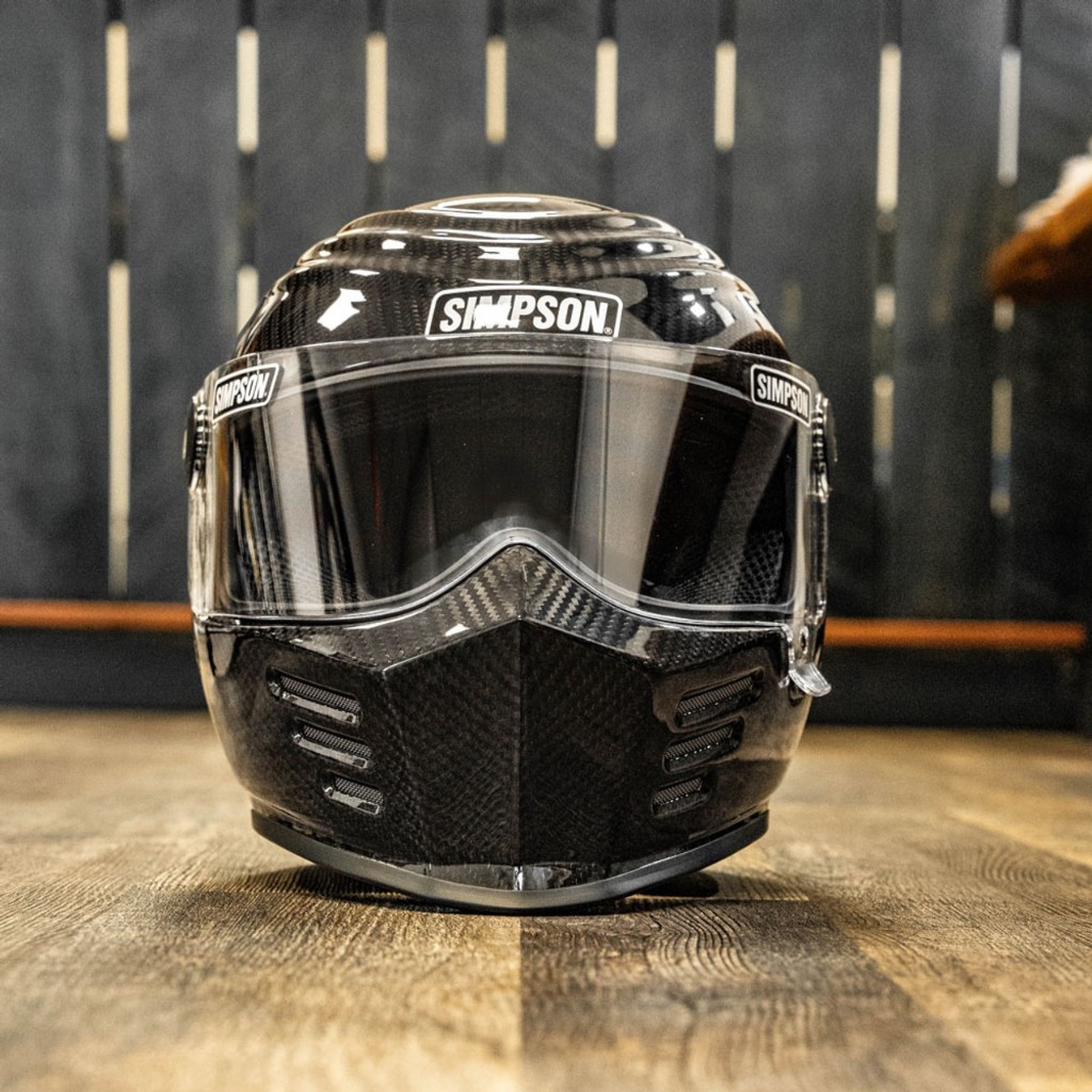หมวกกันน็อก Simpson รุ่น Outlaw Bandit /  Carbon By Life and Kustom
