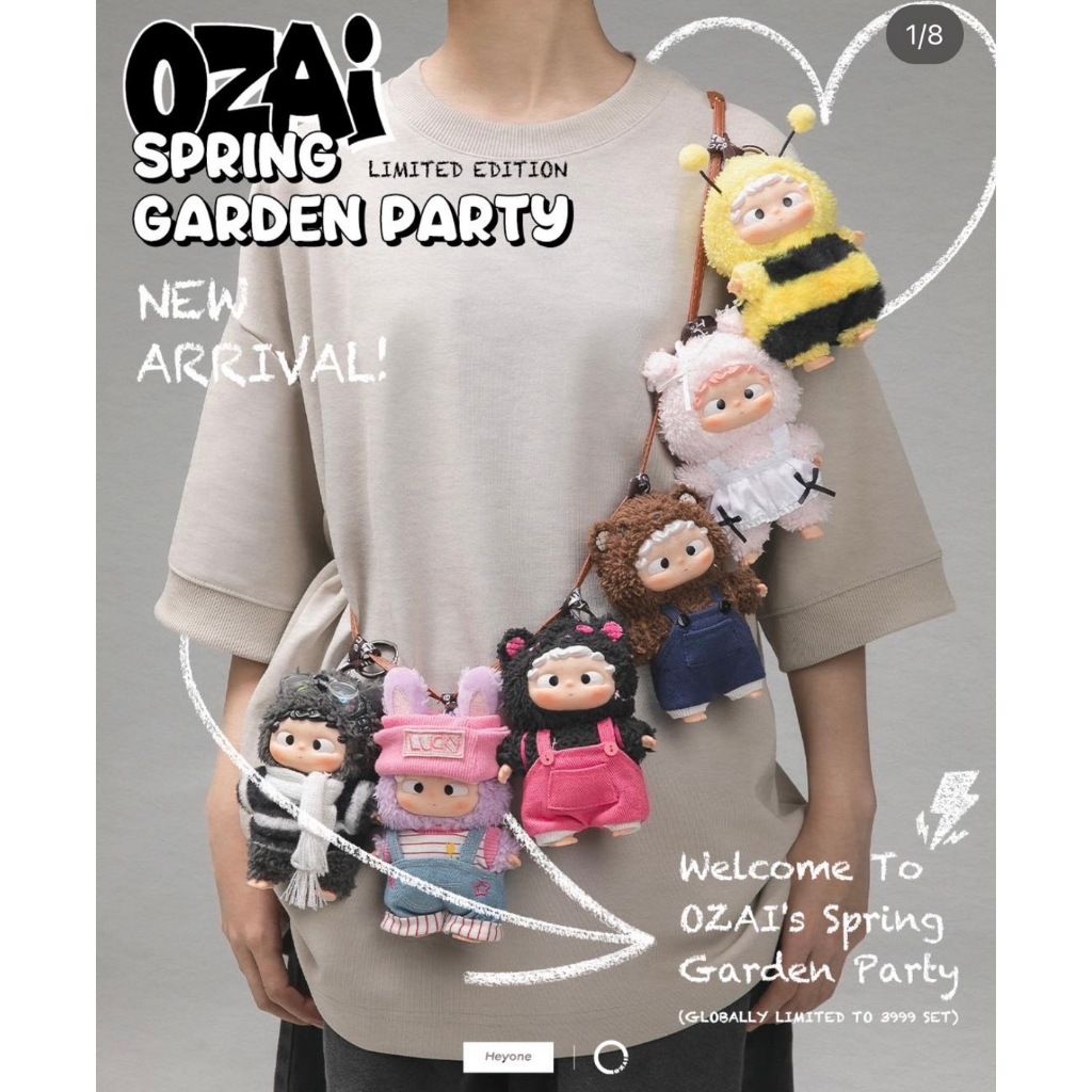[พร้อมส่งในไทย🇹🇭] Heyone Ozai Spring garden party