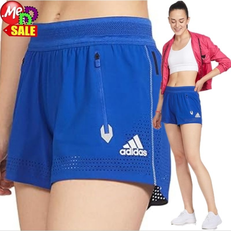 Adidas - ใหม่ กางเกงขาสั้นใส่ออกกำลังกาย (Training Short) ทรงเรกูลาร์ ADIDAS TRAINING SHORT HEAT.RDY FN6012