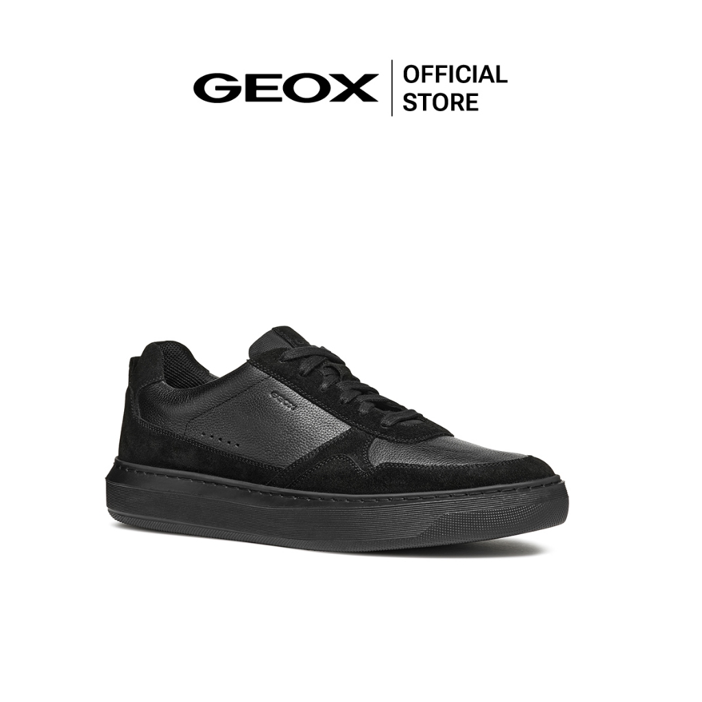 GEOX รองเท้าผ้าใบผู้ชาย รุ่น U DEIVEN - BLACK FW24 (U465WAC9999M_F4BKXX)