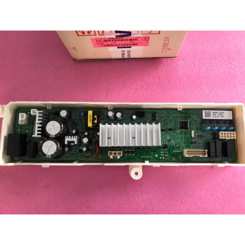 ใหม่ แท้ เบิกศูนย์ ซัมซุง บอร์ดเครื่องซักผ้า พาร์ท DC92-02393L รุ่น WA22R8870GV/ST *ไม่มีประกัน