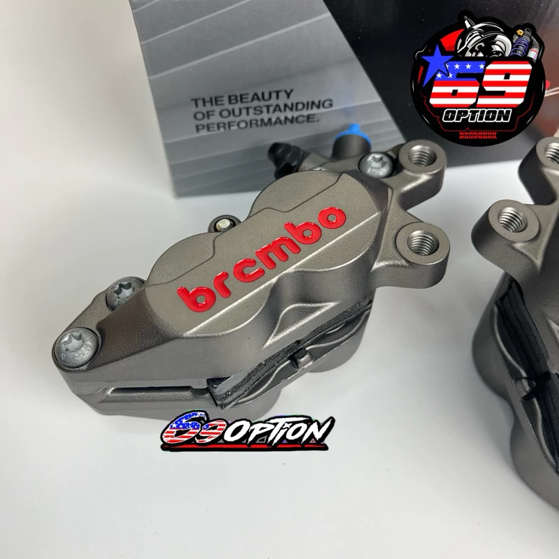 ปั้มBremboปั้ม4พอตแท้4Potsสีเทาหูชิด ข้างซ้าย-ข้างขวา thumbnail 4
