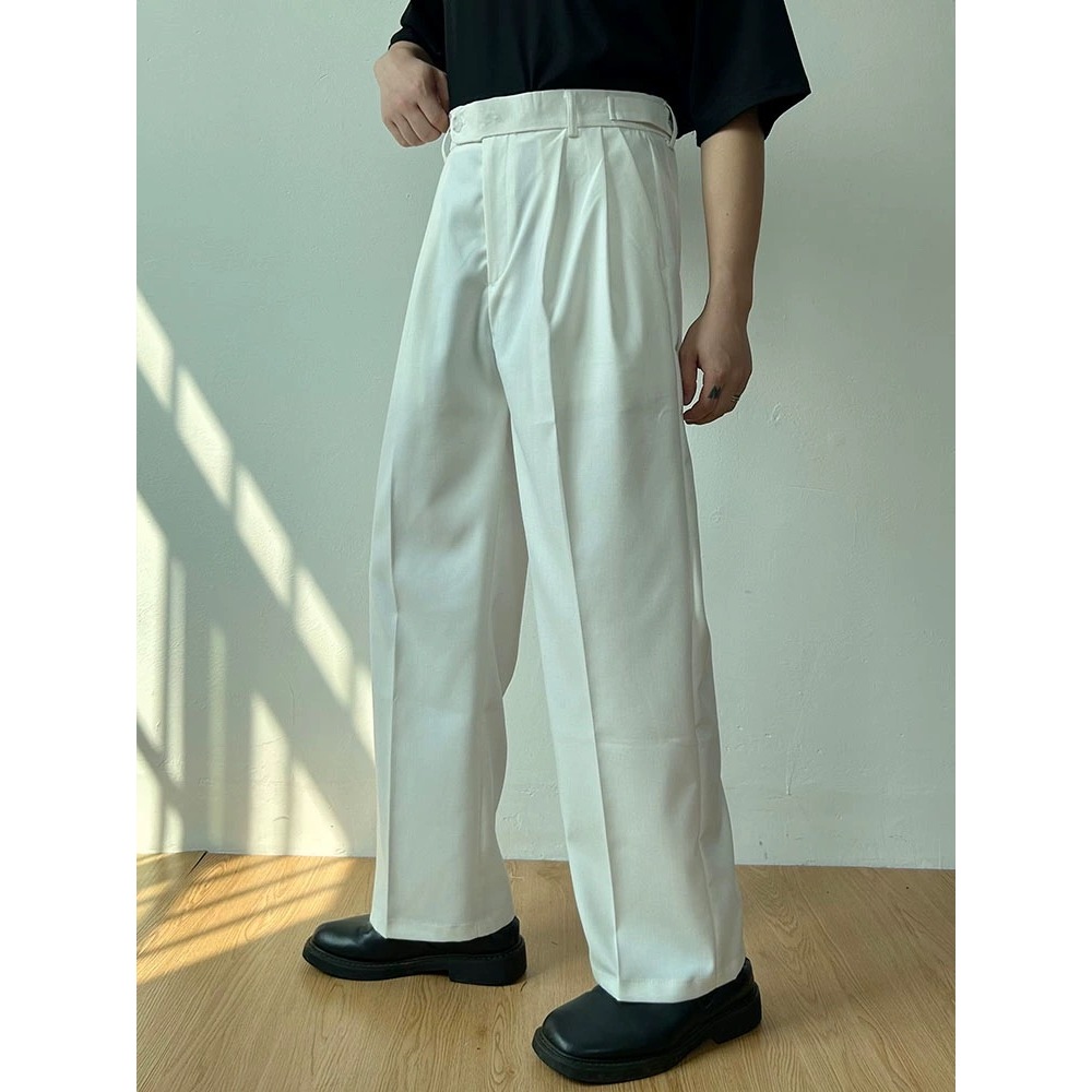 leela-กางเกงขากระบอกเล็กทรงเต่อ- LL BW PANT