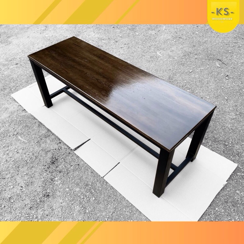 KSW : ม้านั่งยาวขาเหล็ก เก้าอี้ในสวน