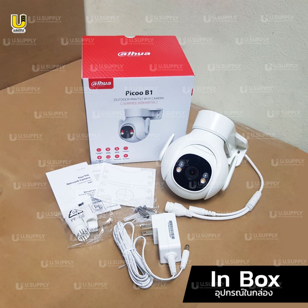 [5.15]มีส่งด่วน!! DAHUA Picoo รุ่น DH-P3B-PV กล้องวงจรปิดสำหรับบ้านผ่านมือถือ ภาพสีหมุนตามคน คุยได้