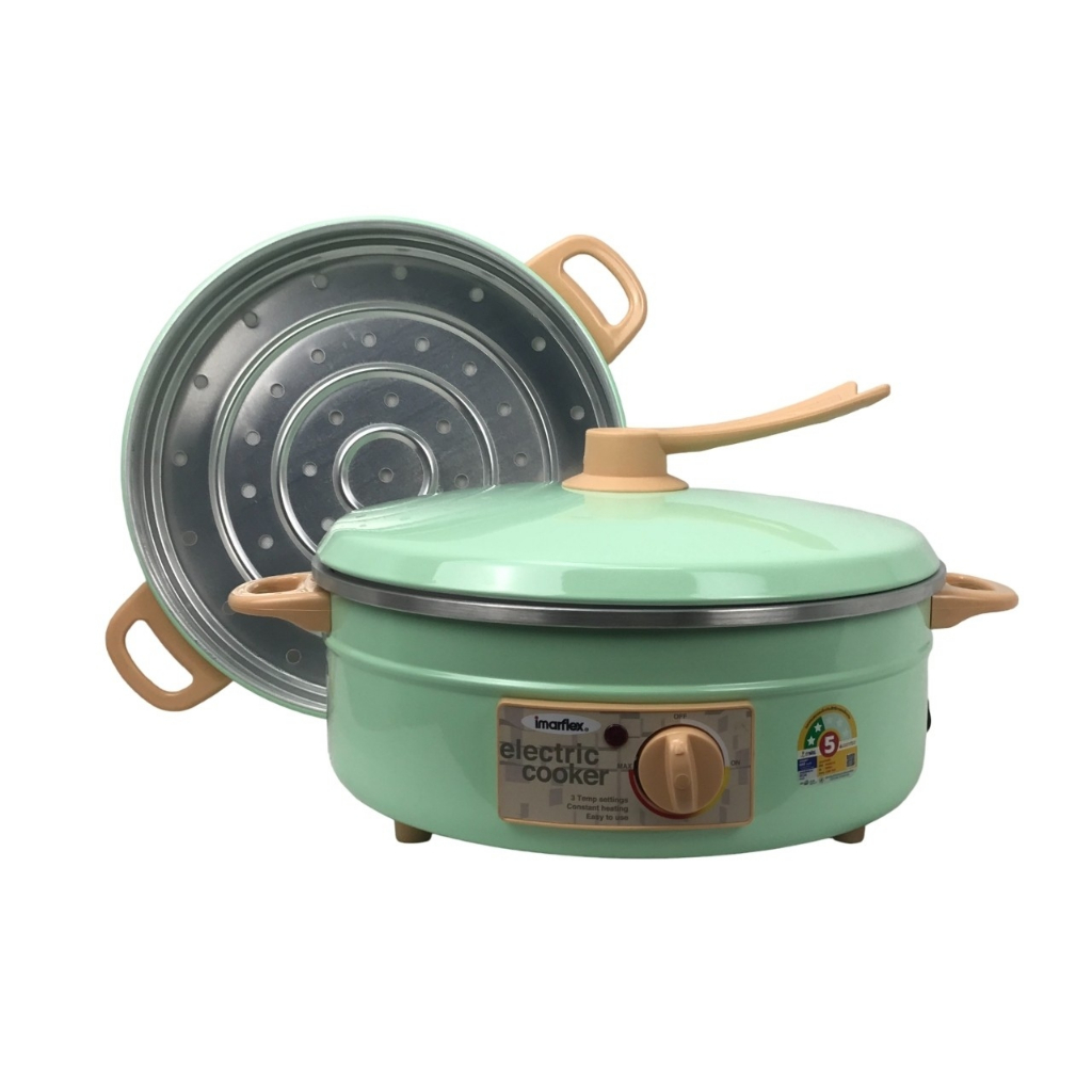 [ รุ่น MP16Q ] กระทะไฟฟ้า IMARFLEX MP16Q 3 ลิตร รับประกัน1ปี