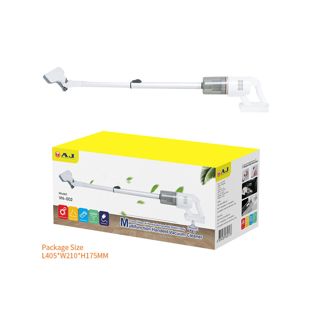 AJ เครื่องดูดฝุ่น รุ่น VN-002 มีล้อ ปรับงอได้ 90-180 องศา กำลังไฟ 700W สายไฟยาว 5M