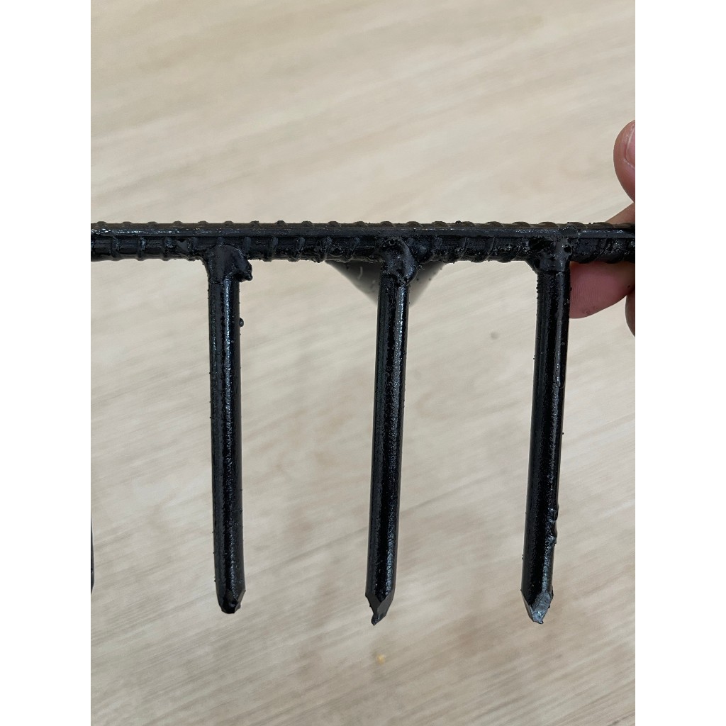 คราด หัวคราด คราดเหล็ก 7 ฟัน คราดเหล็กเส้น คราดดำ เฉพาะหัว หัวคราดมือเสือ - รูปที่ 6