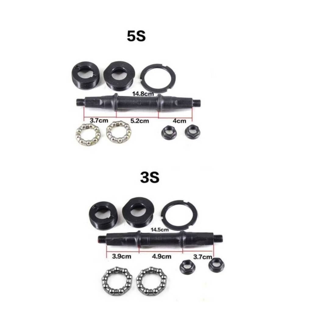 ชุดเพลากลางสำหรับขาจานดูด กระโหลกขาจานดูด 5s และ 3s
