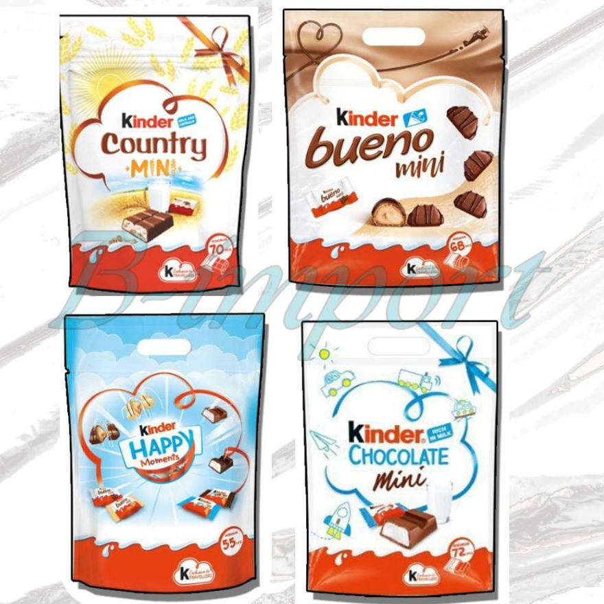 Kinder bueno ช๊อคโกแลตเวเฟอร์ถุงใหญ่