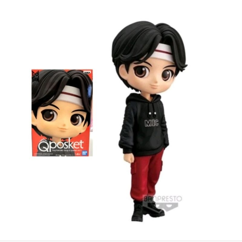 BTS TinyTan MIC Drop QPosket vol.1✨️❤️ Jin  ✨️❤️ Bandai🇯🇵