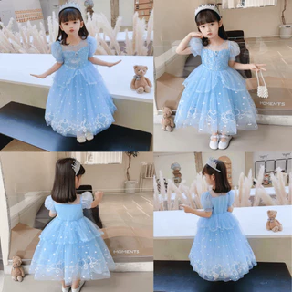 ชุดเจ้าหญิง ชุด เดรส กระโปรง สไตล์เจ้าหญิง Frozen ชุดคอสเพลย์ Cosplay ชุดแฟนซี ชุดนางฟ้า ชุดออกงาน ชุดไปงาน ชุดแฟชั่น