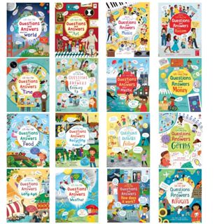 Usborne- Lift-the-Flap Q&A General Knowledge Series (5+ Year…