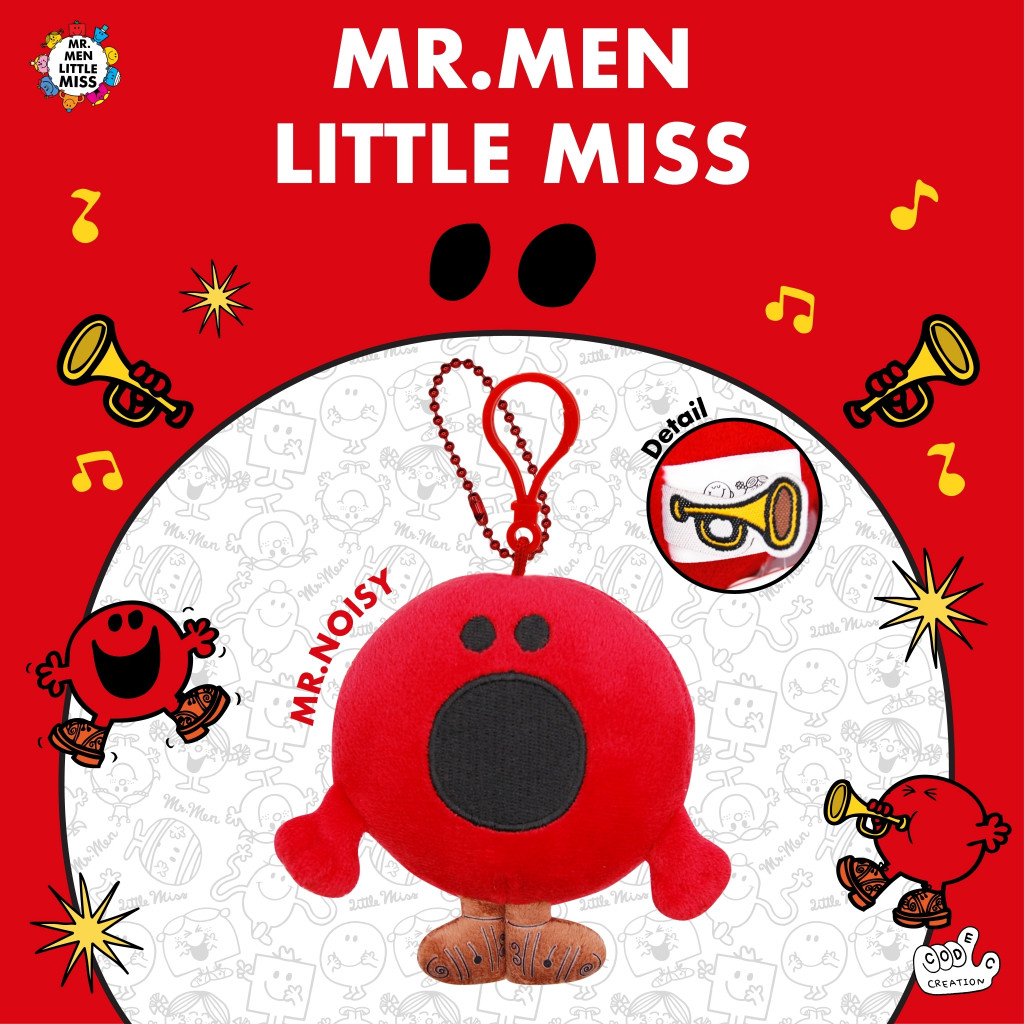 พวงกุญแจ MR.NOISY (Mr.men and Little miss)