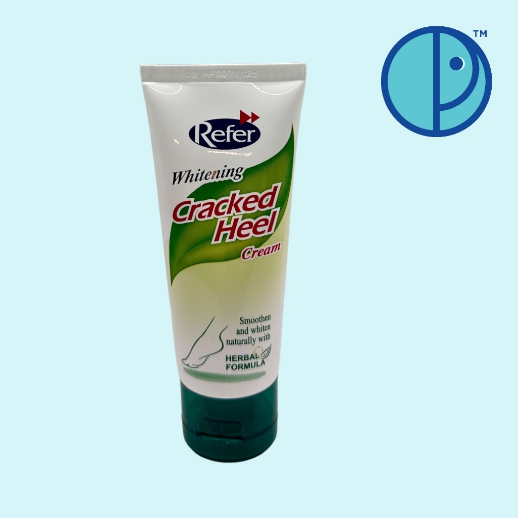 Refer Whitening Cracked Heel Cream รีเฟอร์ ไวท์เทนนิ่ง แคร็ก ฮีล ครีม สมานผิวส้นเท้าแตก (ขนาด 50 กรัม) ราคา ถูกที่สุด ดีลบีเคเค แกลเลอรีภาพที่ 3