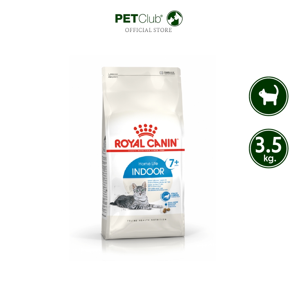 [PETClub] Royal Canin Indoor 7+ - แมวสูงวัย เลี้ยงในบ้าน [3.5kg.]