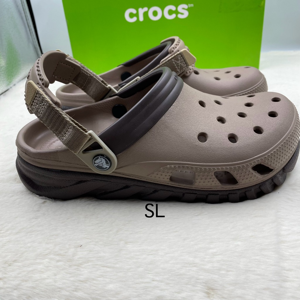รองเท้าแตะแบบสวม Crocs ผู้ชาย รุ่นใหม่ พื้นนุ่ม ใส่สบาย สไตล์ฮิต