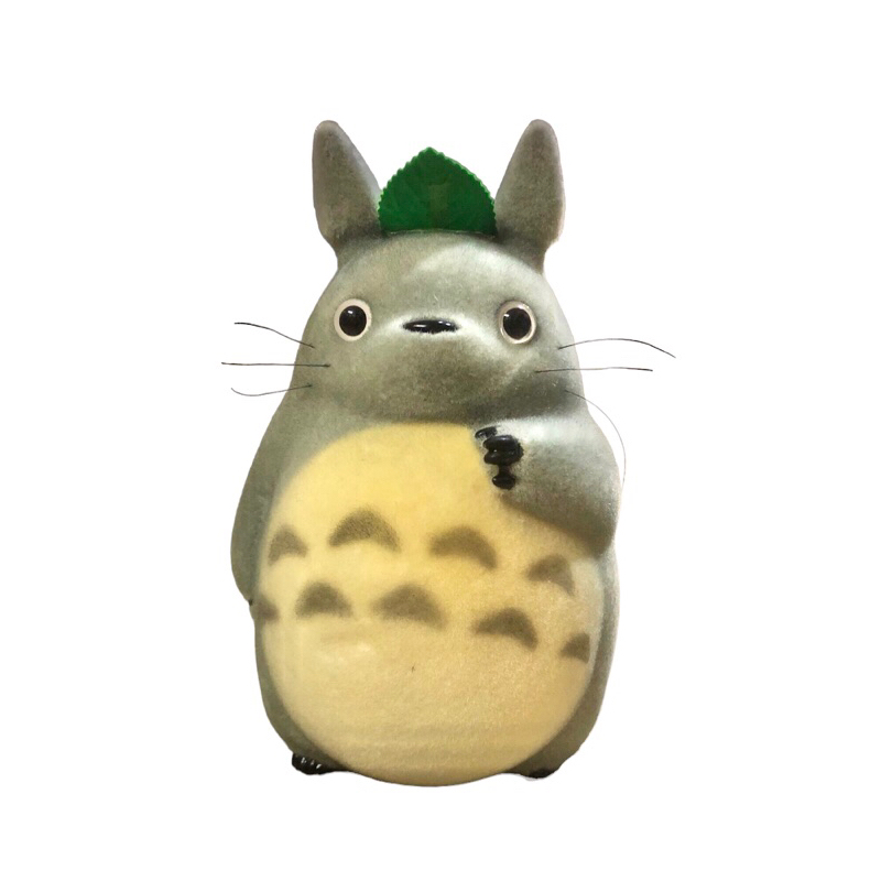 Studio Ghibli My Neighbor Totoro Anime Flocking Fabric Coin Money Bank